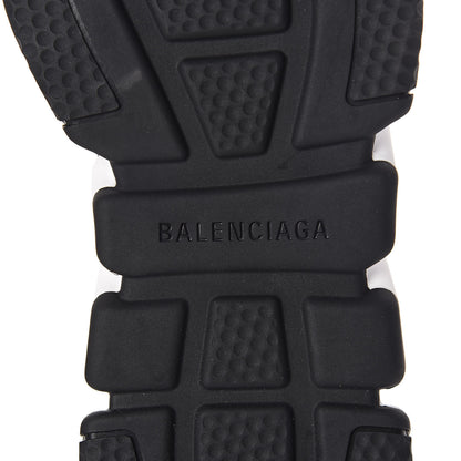 Balenciaga Chine Knit Bi-Color Sole Womens Speed Sneakers 36 Black White 8 of 10