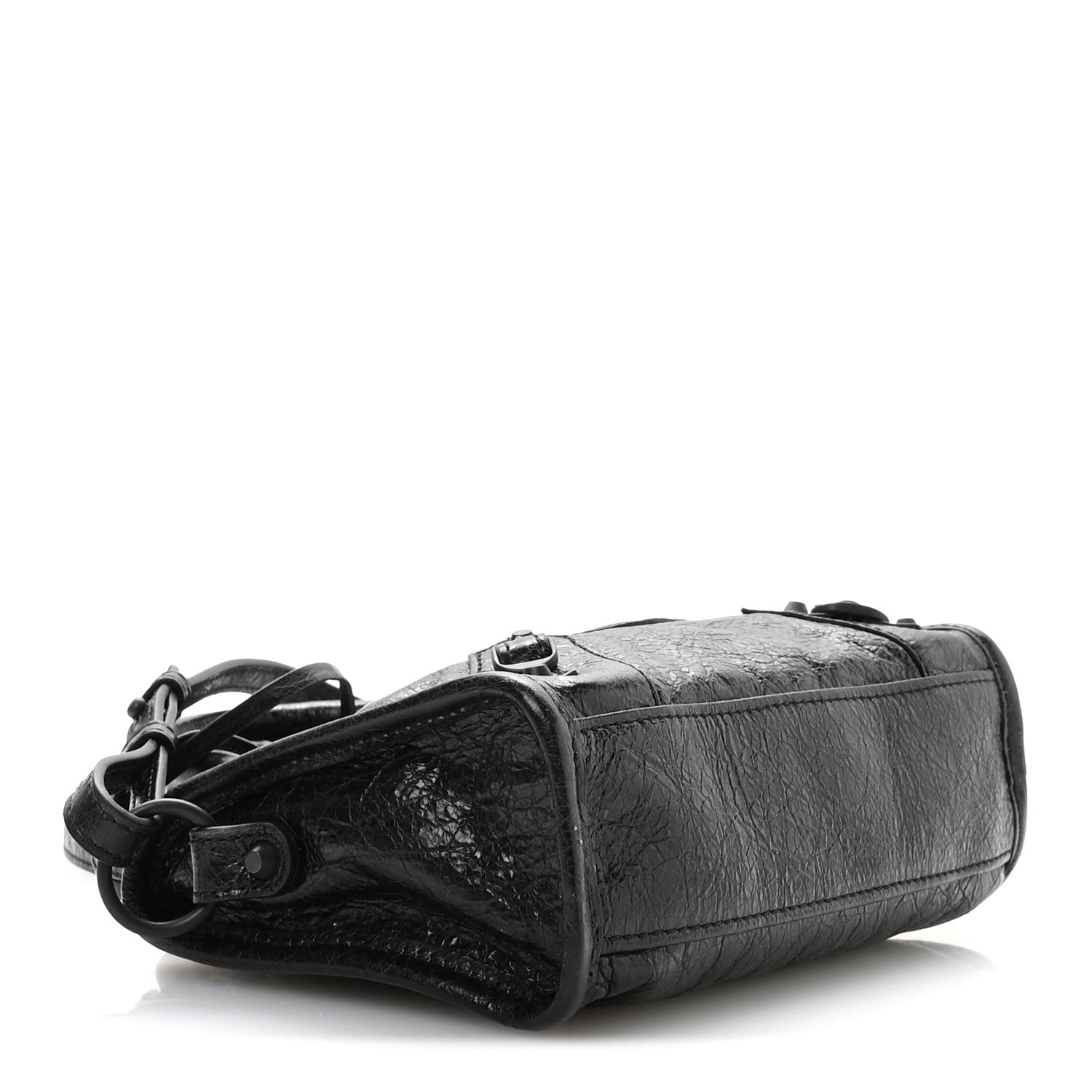 Balenciaga Agneau Arena Classic Hardware Nano Le City Black 4 of 11