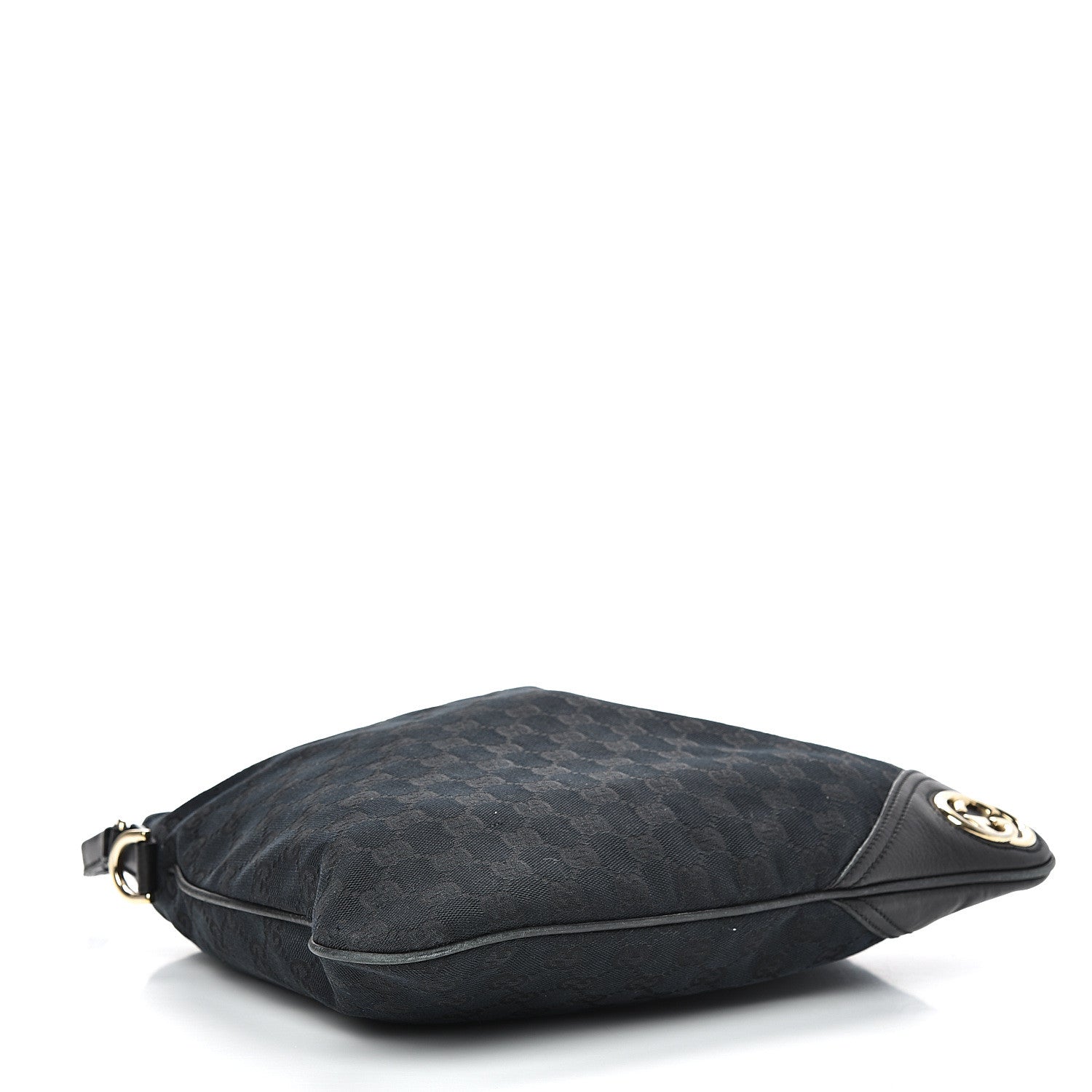 Gucci Monogram Medium New Britt Hobo Black 3 of 18