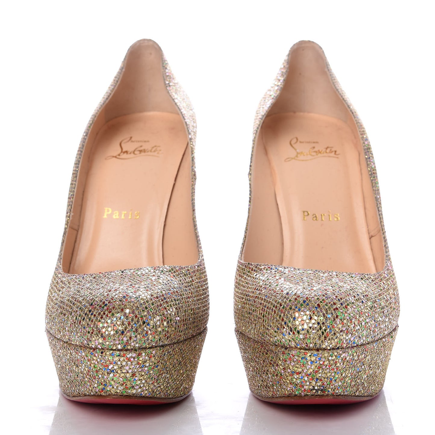 Glitter Bibi 140 Pumps 38 Gold