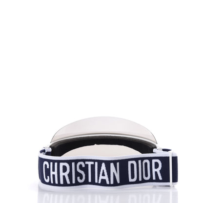 Christian Dior Mirrored DiorClub1 Sun Visor Silver 4 of 8