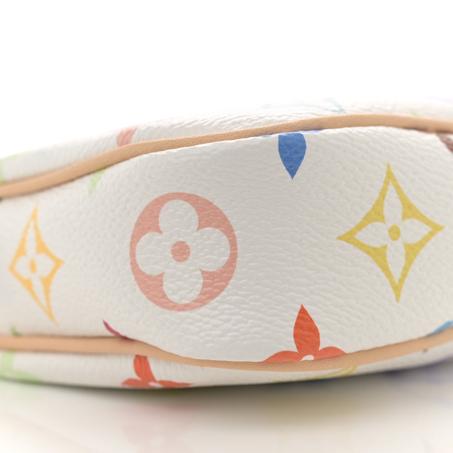 LV X TM Monogram Multicolor Pochette Accessories White