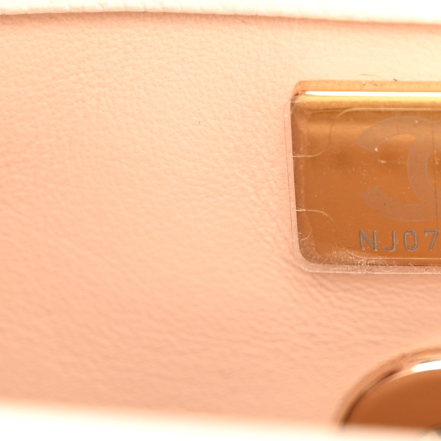 Chanel Caviar Quilted Mini Coco Handle Flap White 7 of 12
