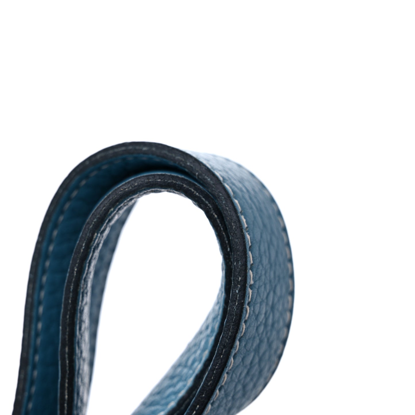 Taurillon Clemence Picotin Lock 18 PM Blue Jean