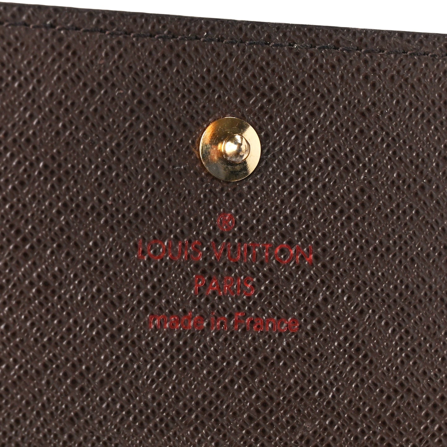 Damier Ebene Elise Wallet
