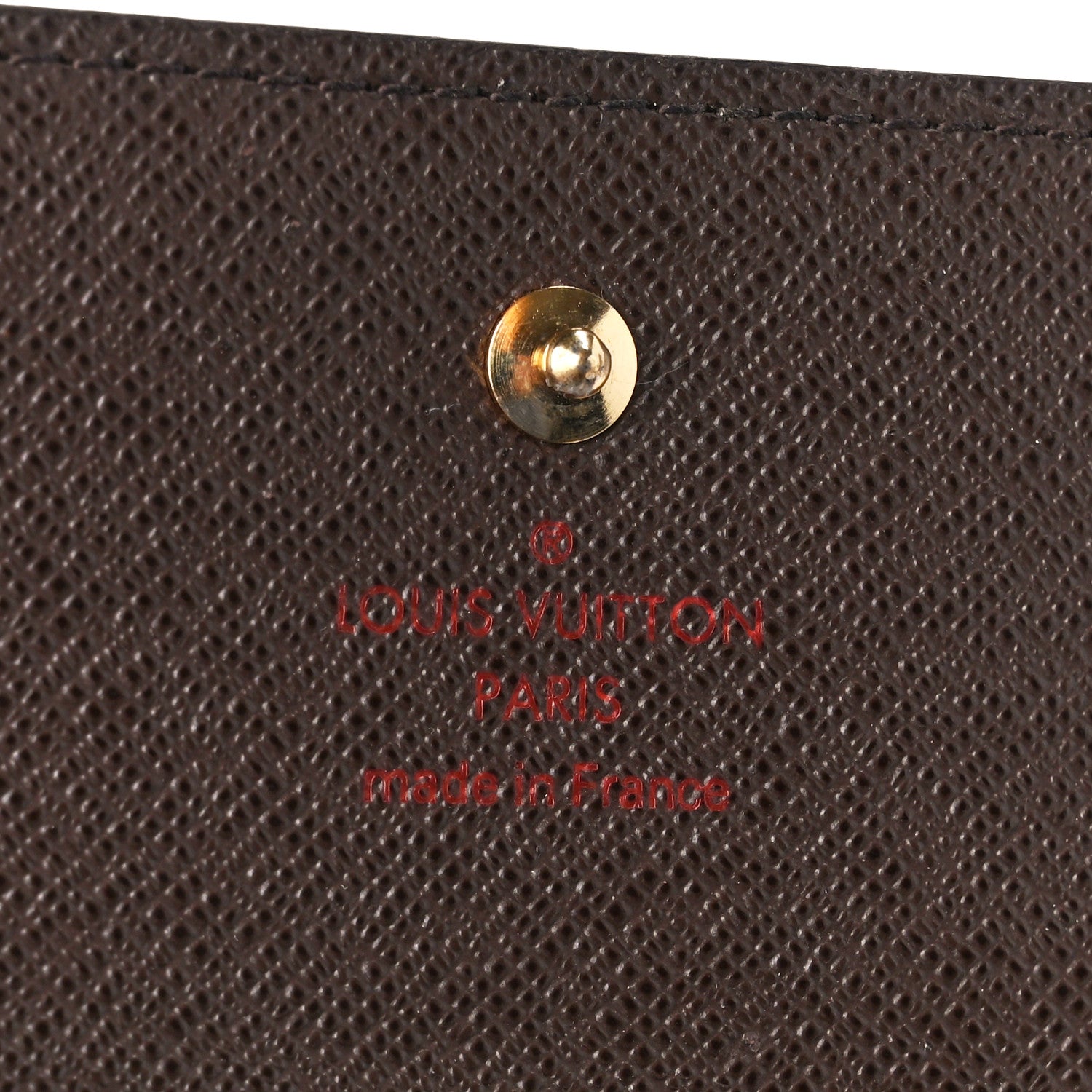 Louis Vuitton Damier Ebene Elise Wallet 8 of 14