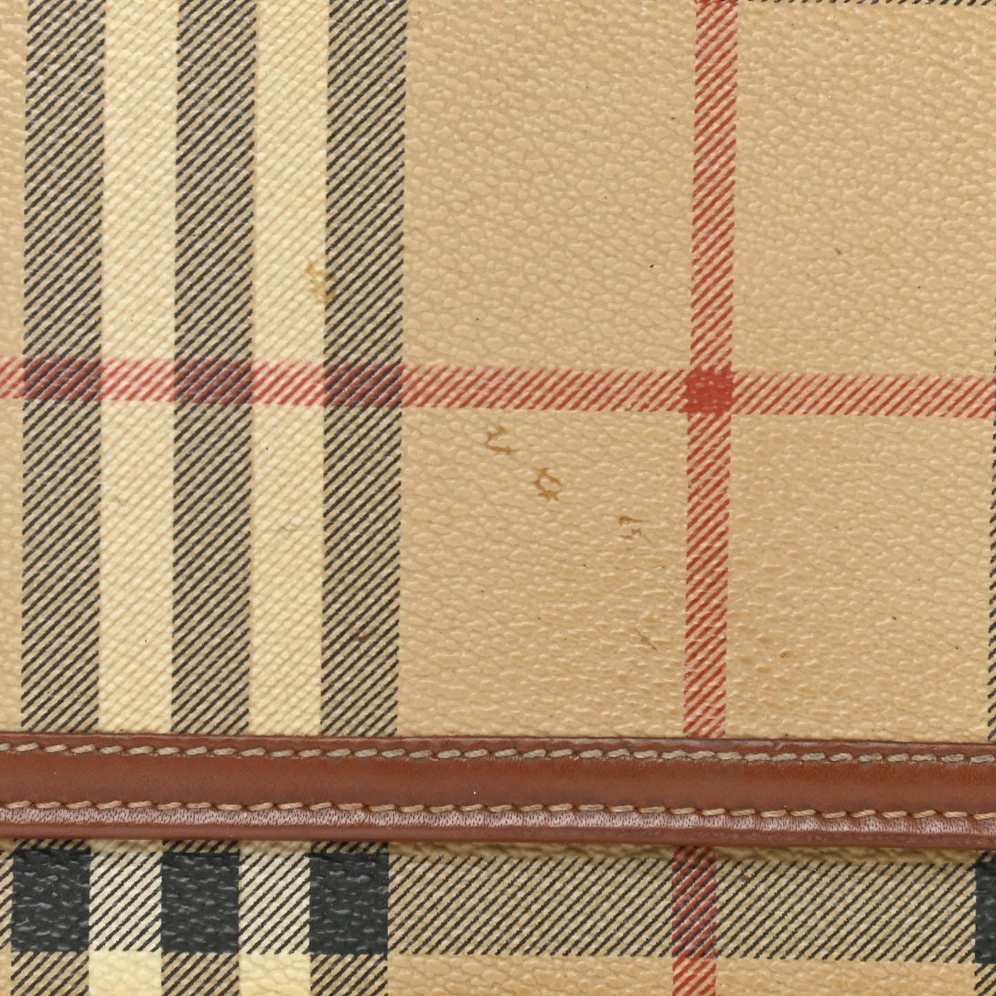 Haymarket Check Penrose Continental Wallet Tan
