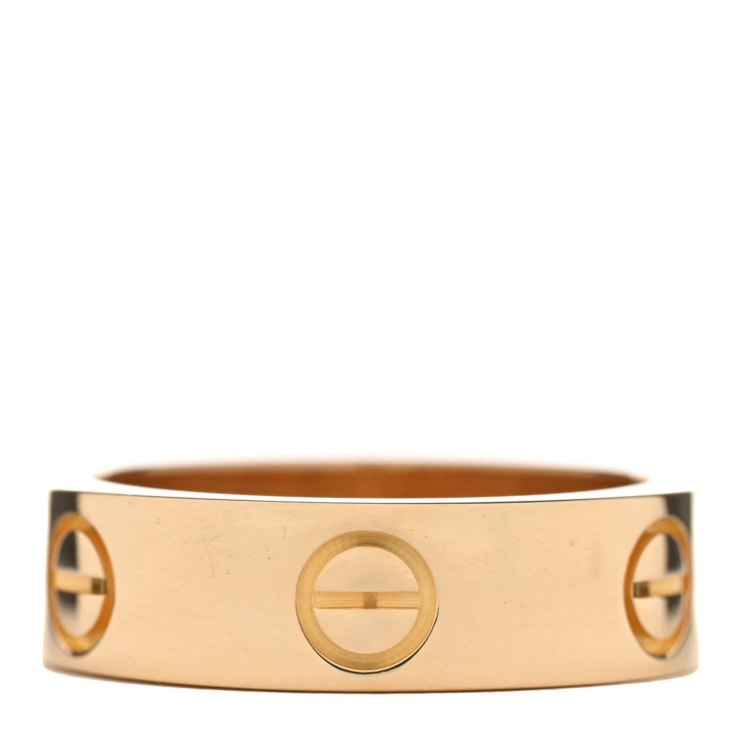 18K Yellow Gold 5.5mm LOVE Ring 53 6.25