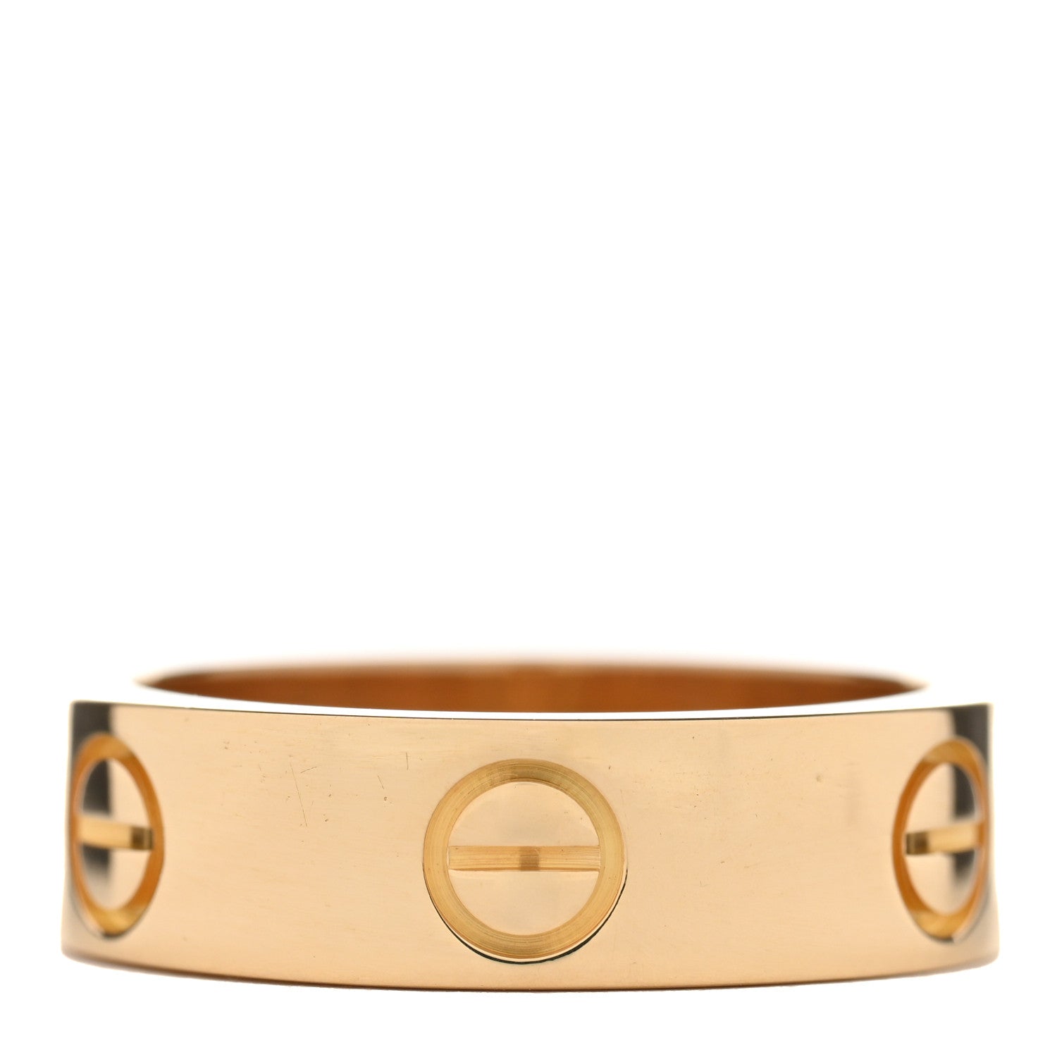 Cartier 18K Yellow Gold 5.5mm LOVE Ring 53 6.25 3 of 4