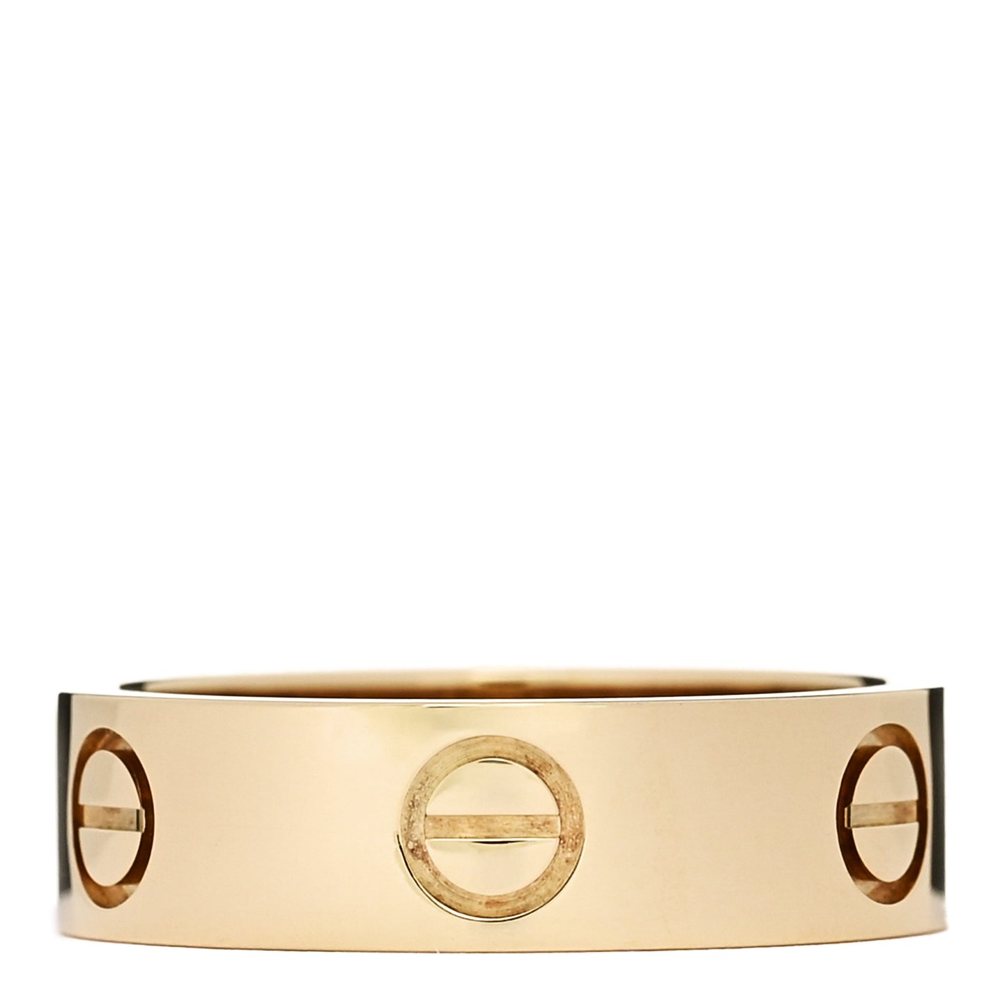 18K Yellow Gold 5.5mm LOVE Ring 54 7