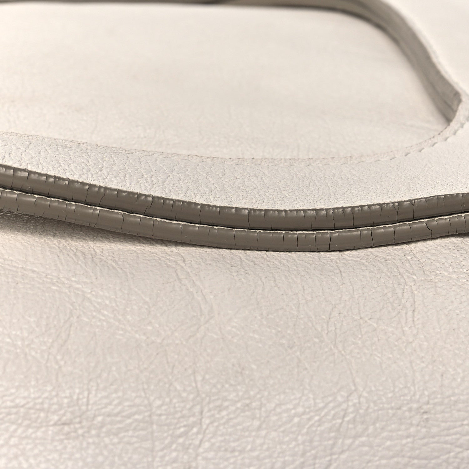 Tom Ford Ramskin Large Alix Padlock Zip Shoulder Bag White 11 of 11