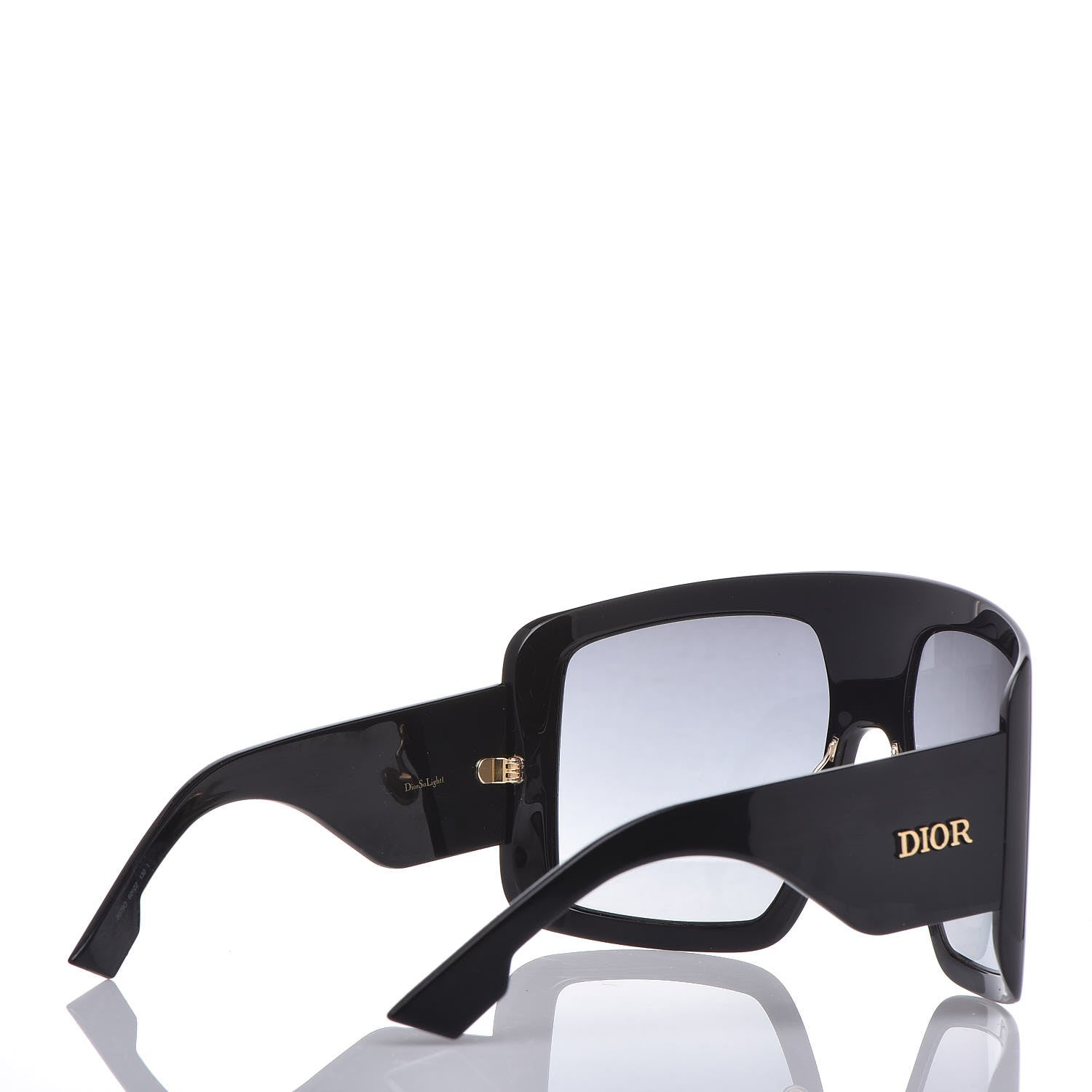 Christian Dior So Light Shield Sunglasses Black 4 of 8
