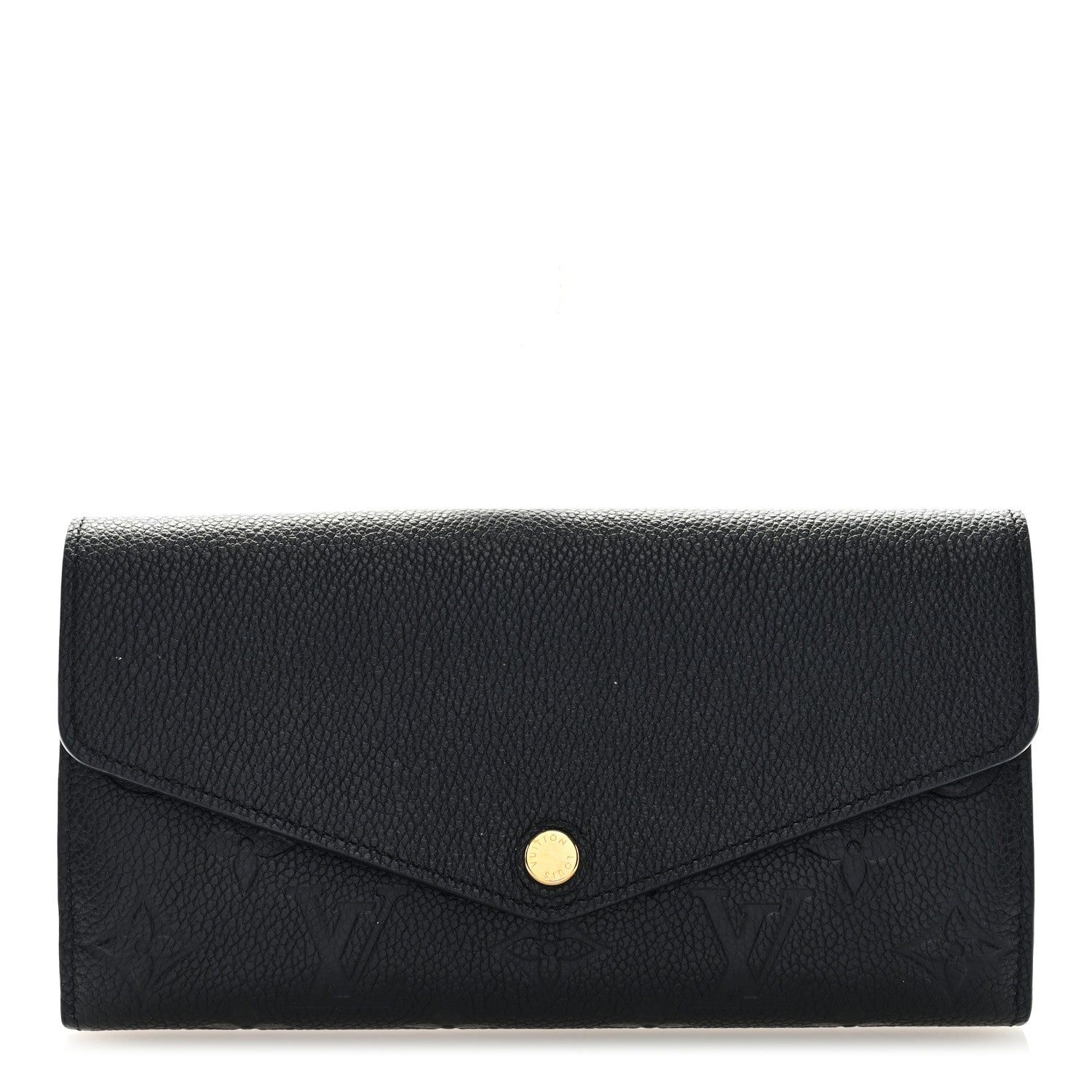Louis Vuitton Empreinte Sarah Wallet NM Black 1 of 6