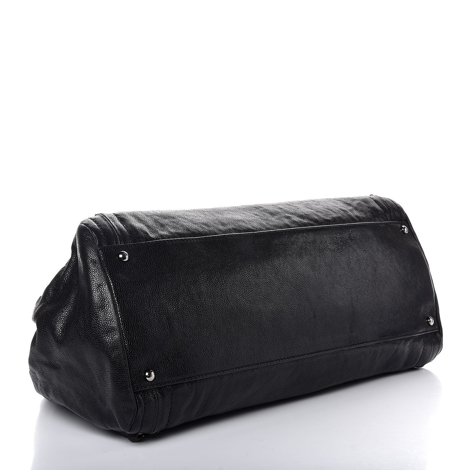 Chanel Glazed Caviar East West Modern Chain Tote Black 4 of 9