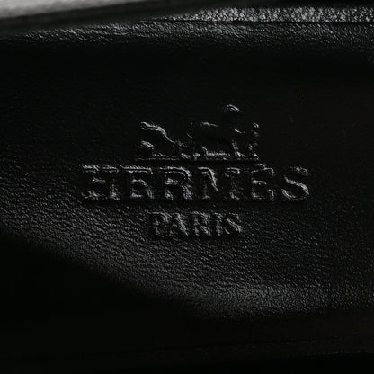 Hermes Goatskin Jane Ballet Flats 35.5 Black 7 of 10