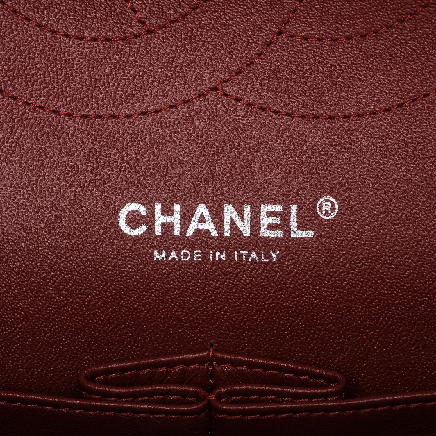 Chanel Patent Quilted Jumbo Double Flap Dark Red 6 of 11