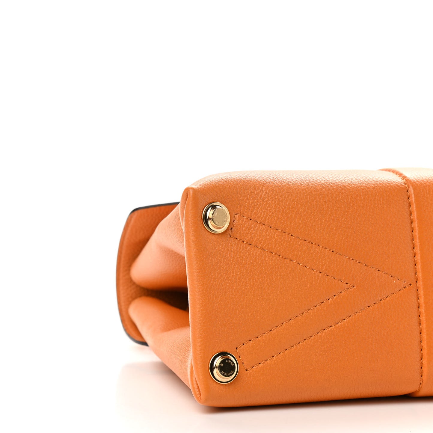 Grained Smooth Calfskin Rose Des Vents PM Amaretto