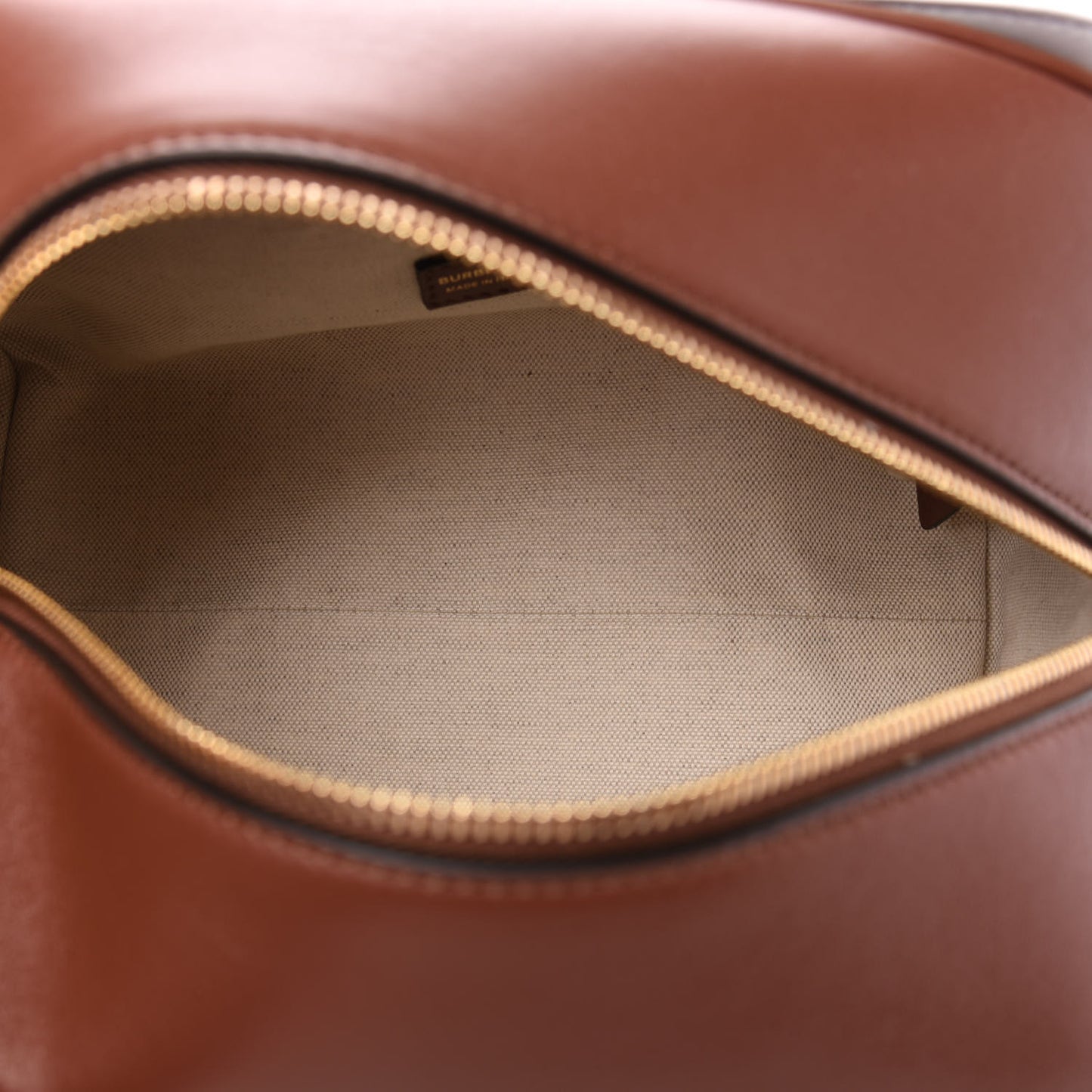 Lambskin Quilted Two-Tone Small Double Cube Bag White Tan
