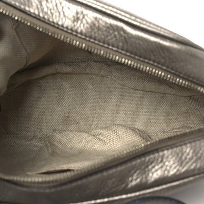Gucci Metallic Pebbled Calfskin Small Soho Disco Bag Golden Beige 5 of 15
