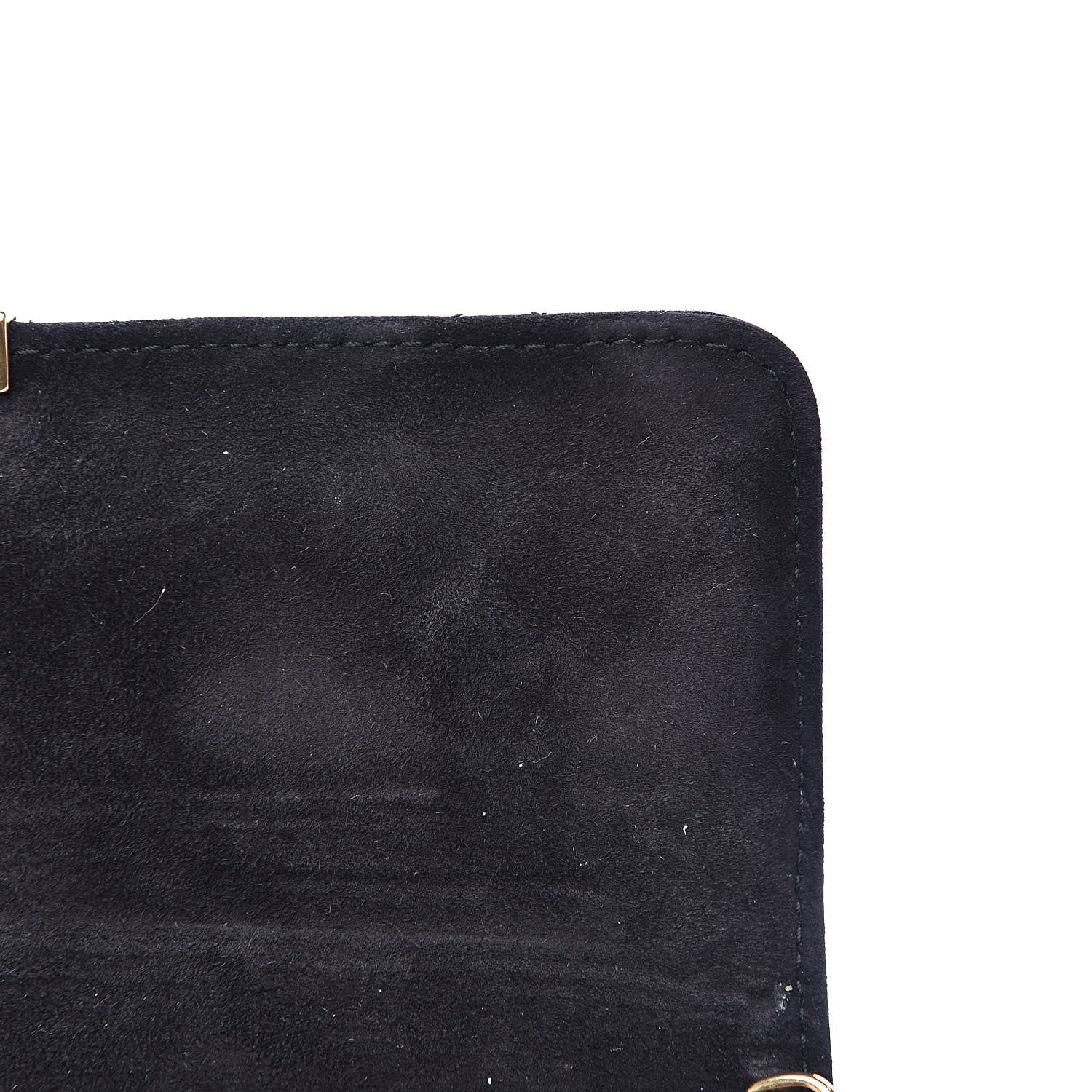 Christian Dior Lambskin Cannage Dioraddict Wallet on Chain Clutch Black 9 of 10