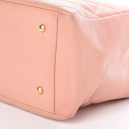 Chanel Caviar Quilted Petit Timeless Shopping Tote PTT Pink 12 of 16