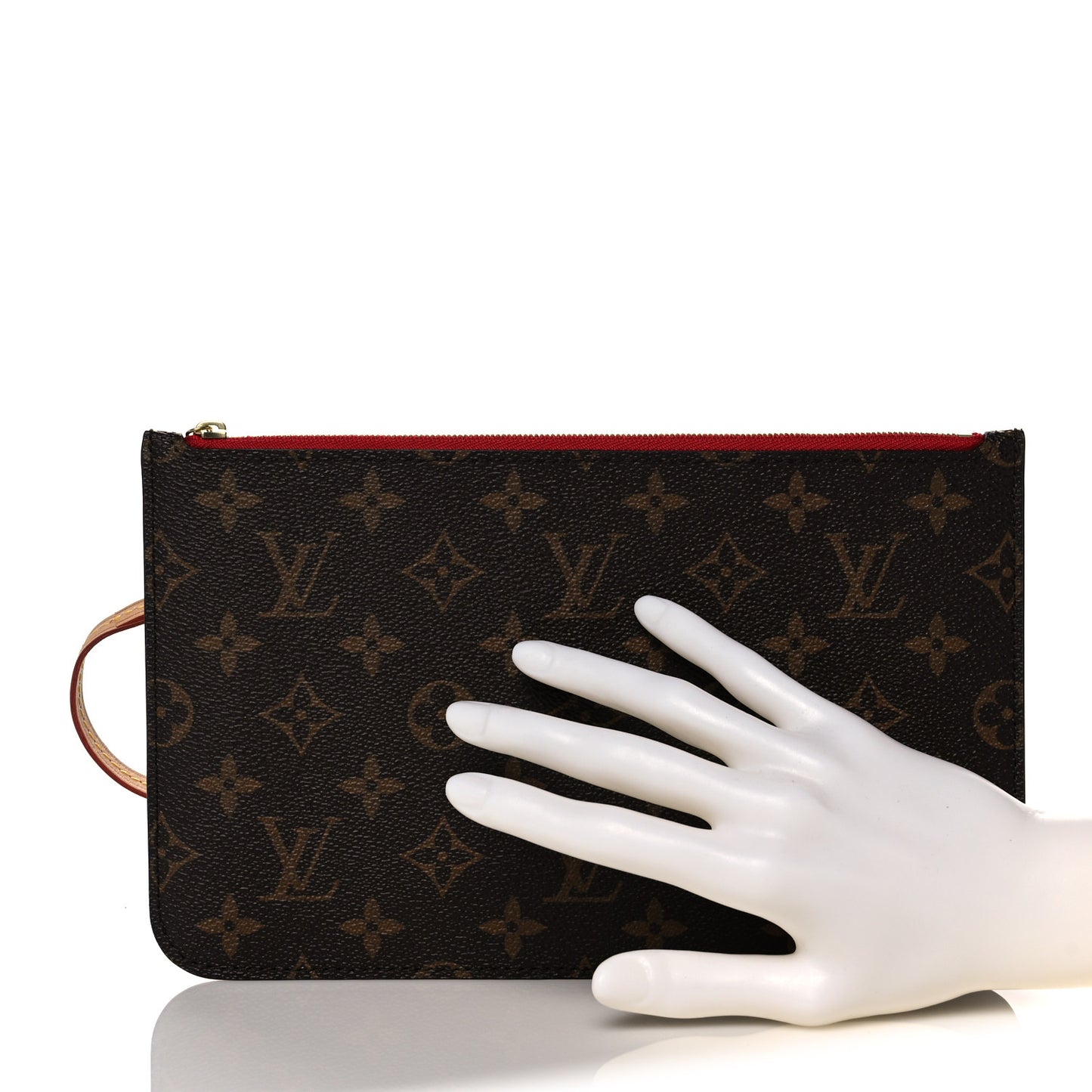 Monogram Neverfull MM GM Pochette Cherry