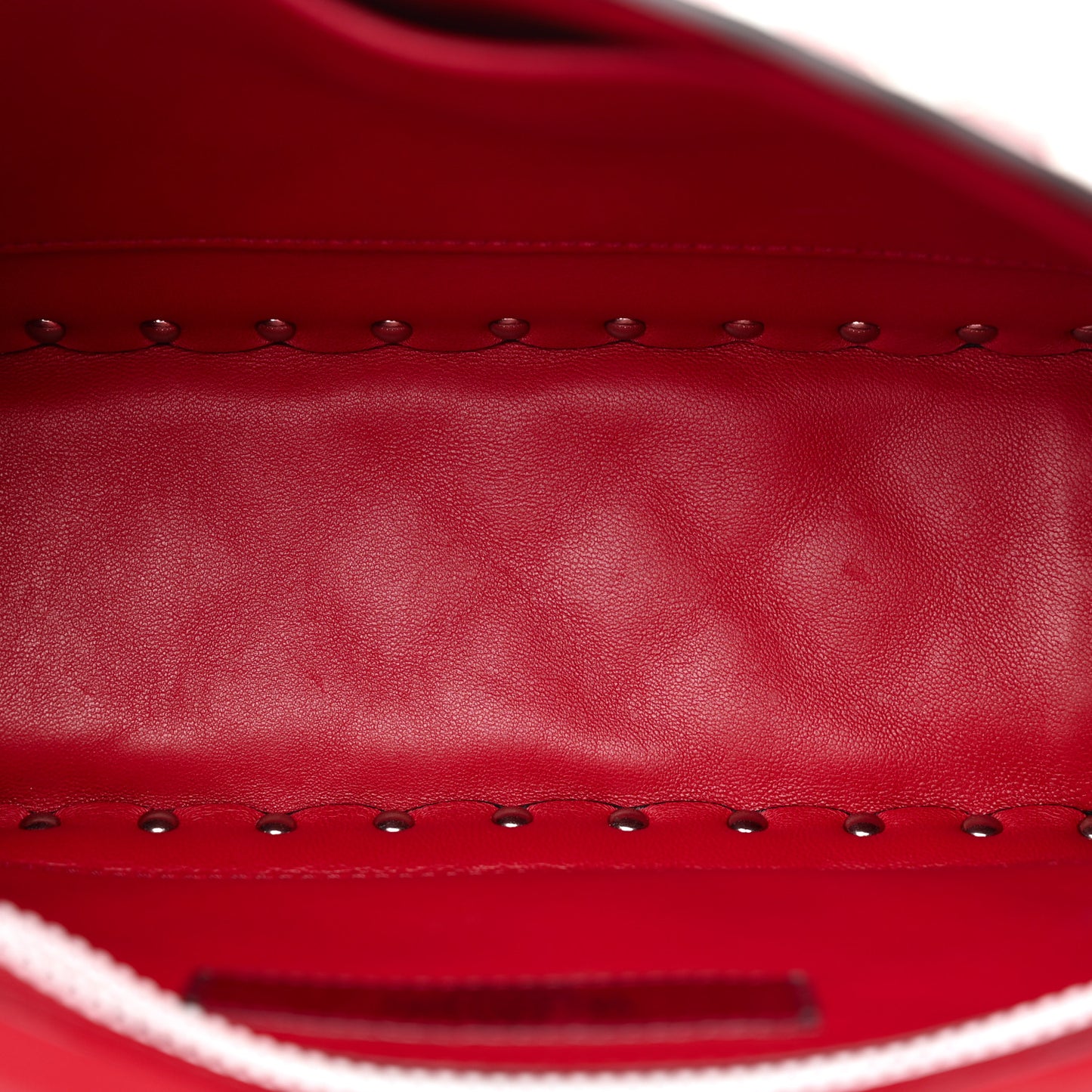 Lambskin Medium Free Rockstud Spike Shoulder Bag Rosso Valentino