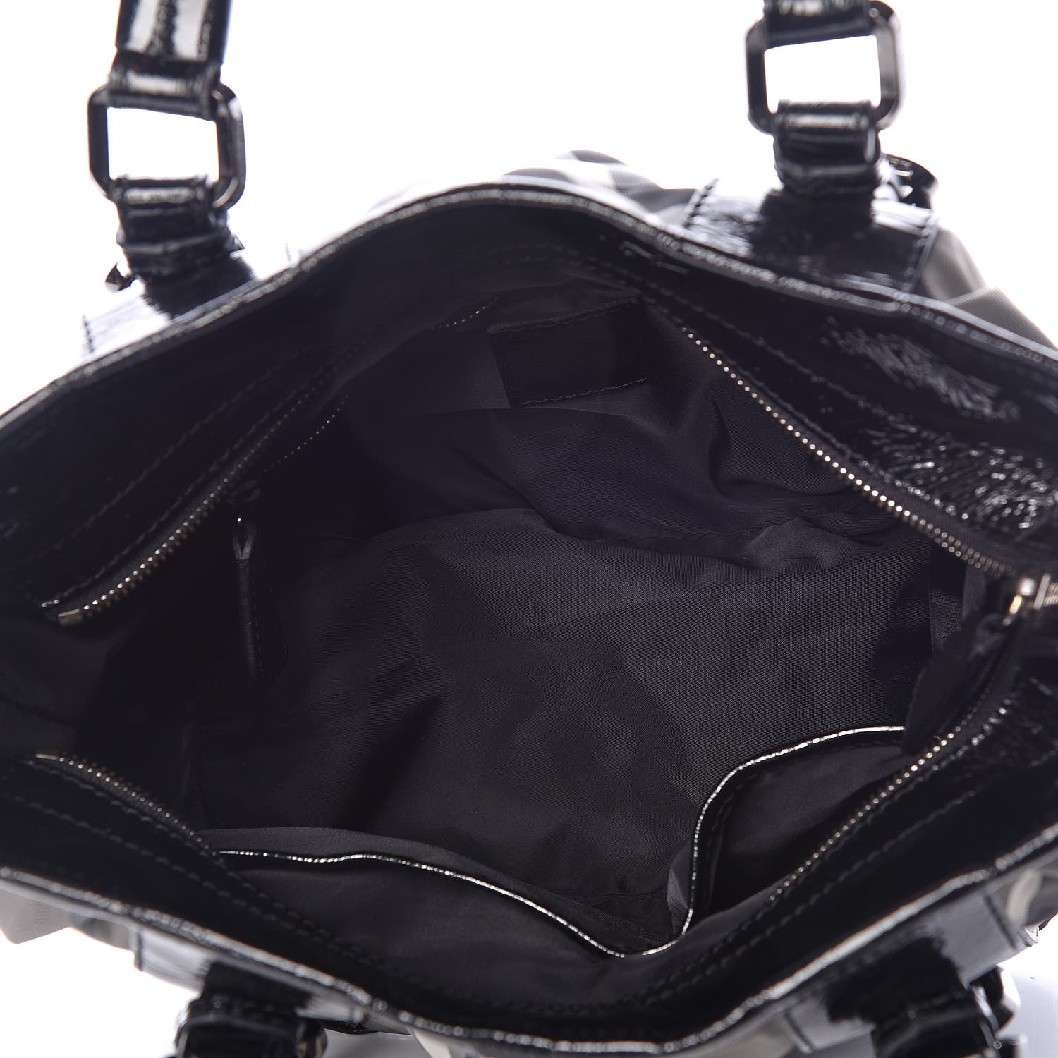 Burberry Nylon Beat Check Lowry Black 7 of 10