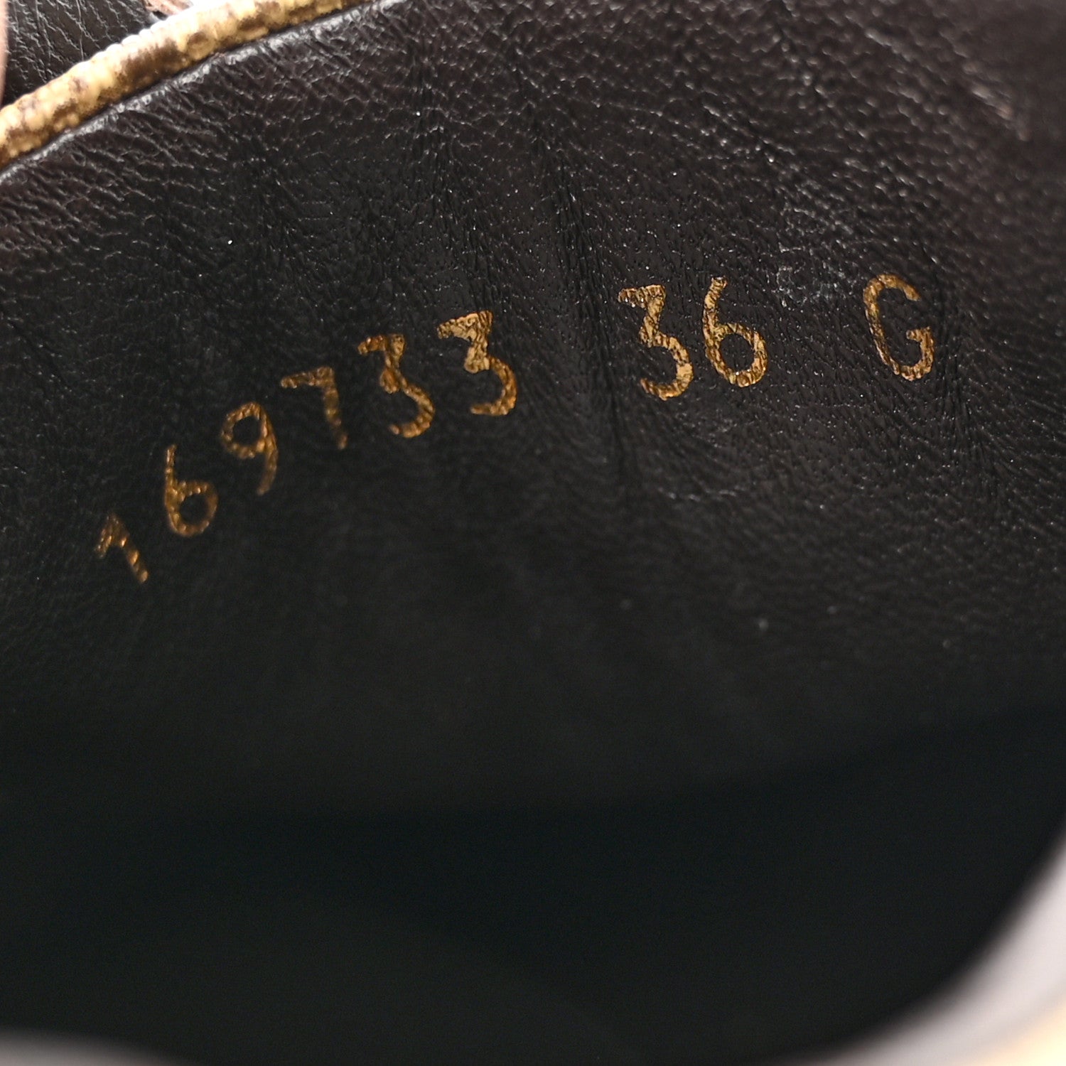 Gucci GG Monogram Web Womens Script Sneakers 36 Brown 7 of 10