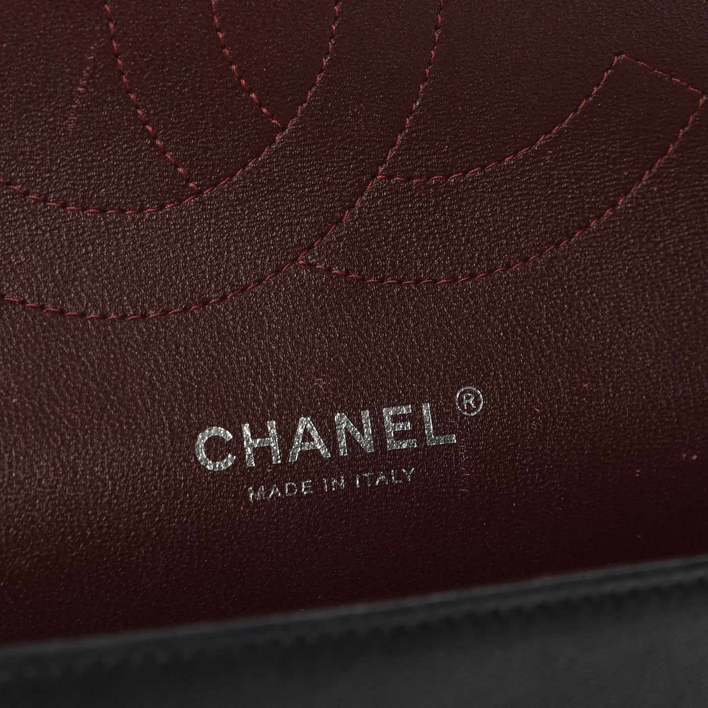 Lambskin Quilted Jumbo Double Flap Black