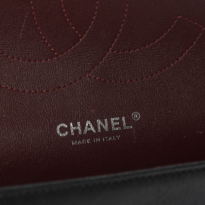 Chanel Lambskin Quilted Jumbo Double Flap Black 6 of 9