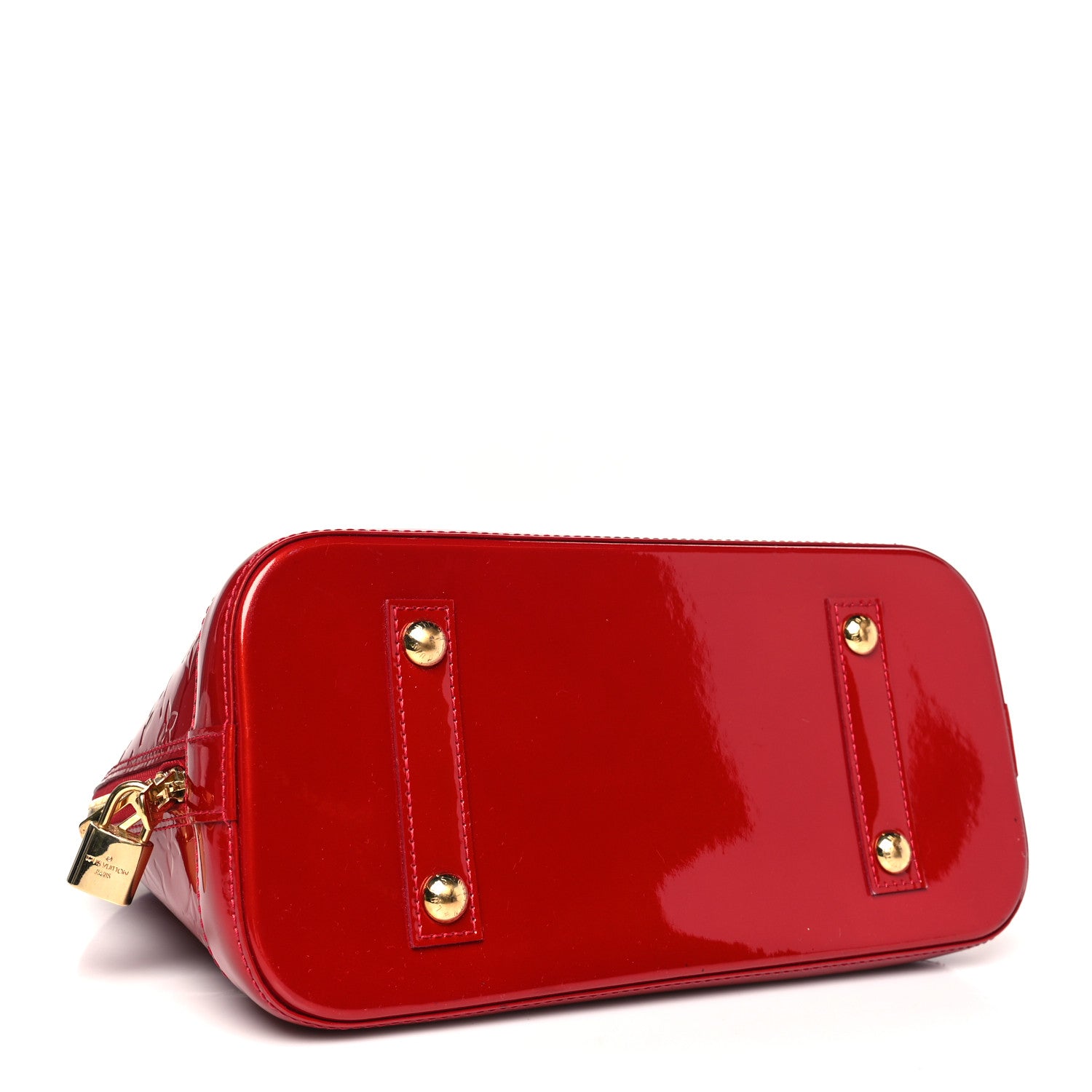Louis Vuitton Vernis Alma PM Pomme D'Amour 4 of 10