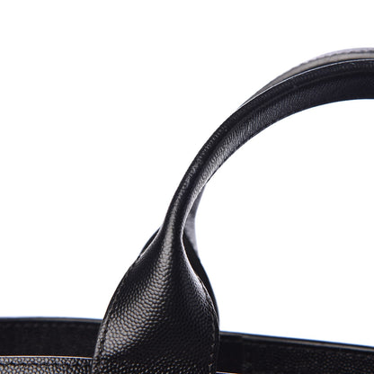 Chanel Caviar Extra Large Studded Deauville Tote Black 12 of 13