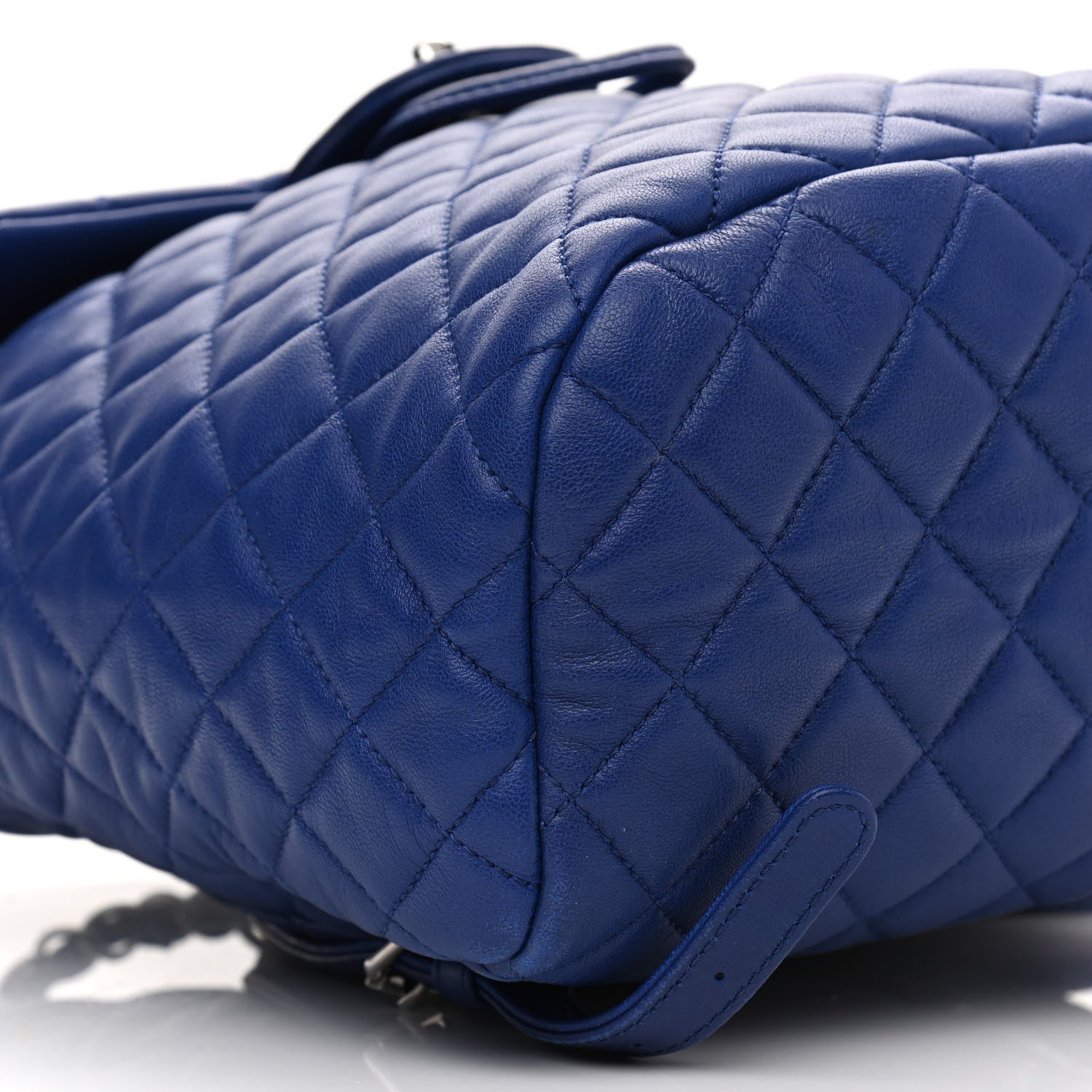 Chanel Lambskin Quilted Small Urban Spirit Backpack Blue 9 of 10