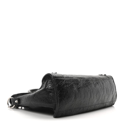 Balenciaga Arena Storico Classic Silver Hardware Medium Le City Black 4 of 10