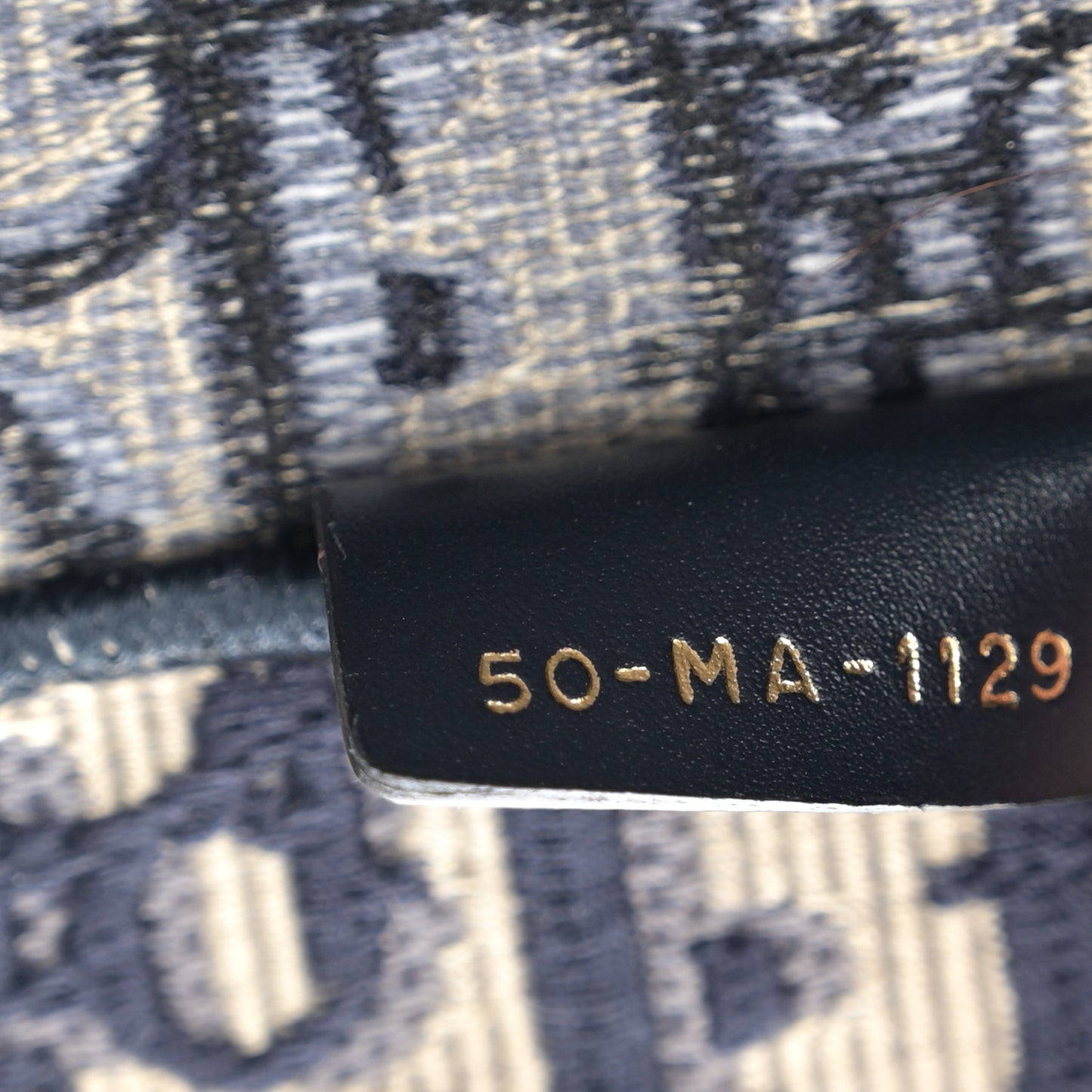 Oblique Medium Book Tote Blue Multicolor