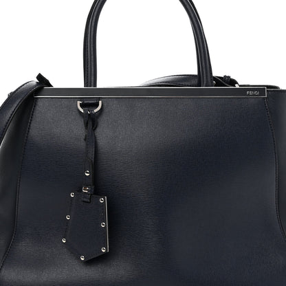 Fendi Vitello Elite Regular 2Jours Tote Lavagna 8 of 11