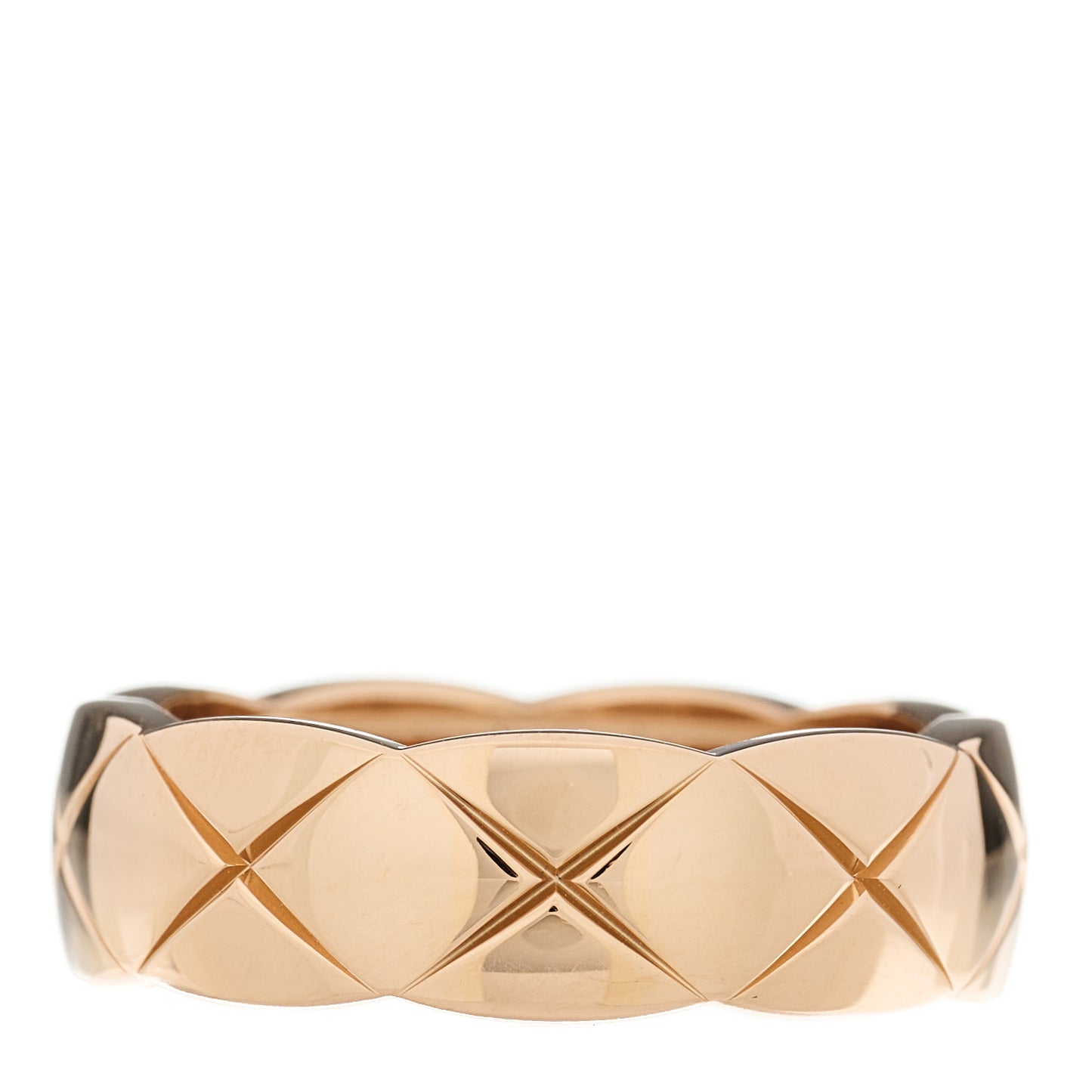 18K Beige Gold Small Coco Crush Ring 57 8
