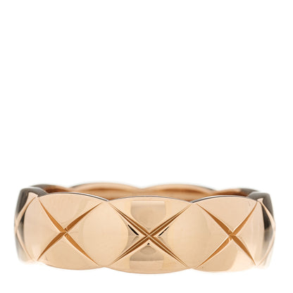 Chanel 18K Beige Gold Small Coco Crush Ring 57 8 1 of 6