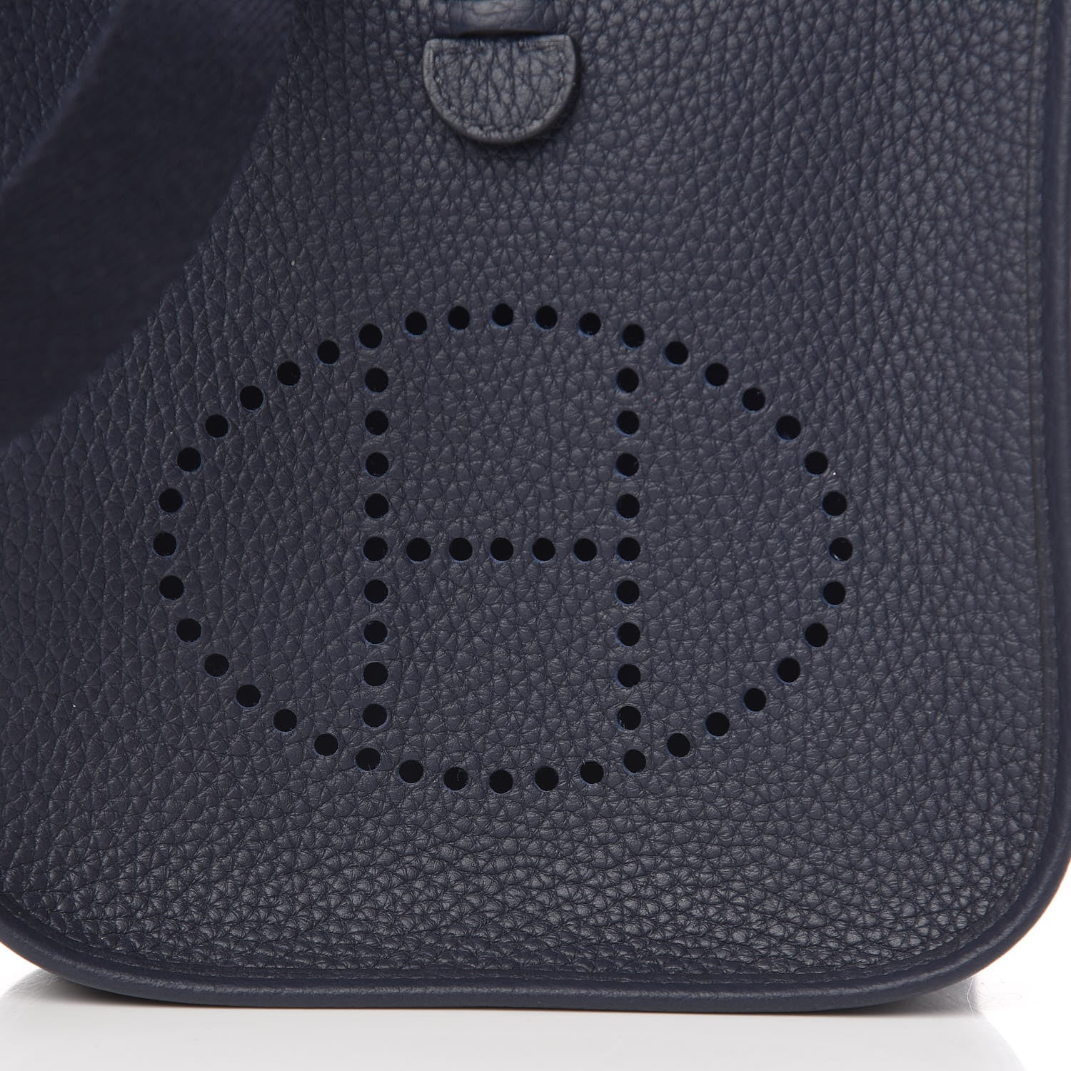Hermes Taurillon Clemence Amazone Evelyne TPM Bleu Nuit Bleu Indigo 8 of 11