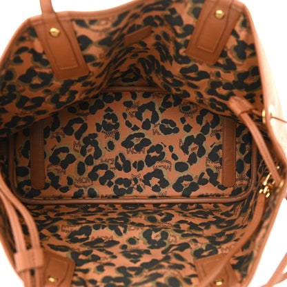 MCM Visetos Medium Reversible Shopping Tote Cognac Brown 10 of 17
