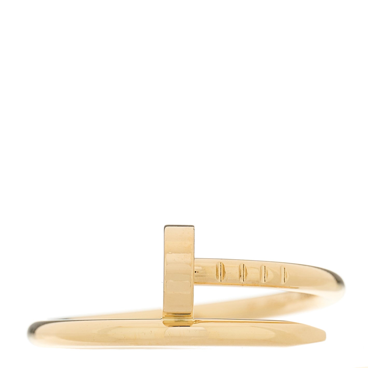 Cartier 18K Yellow Gold Small Juste Un Clou Ring 52 6 1 of 6