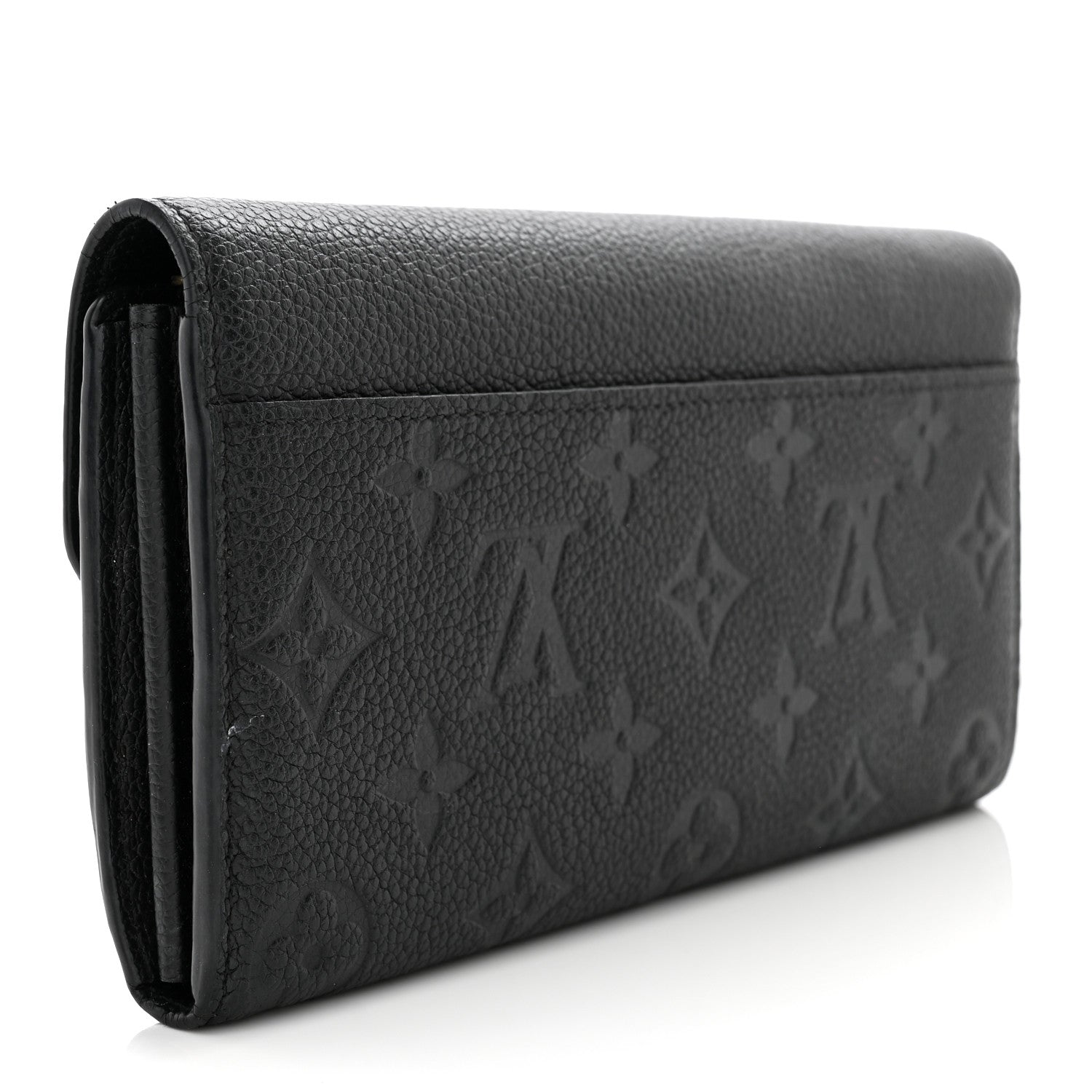 Louis Vuitton LOUIS VUITTON Empreinte Curieuse Wallet Black 3 of 8