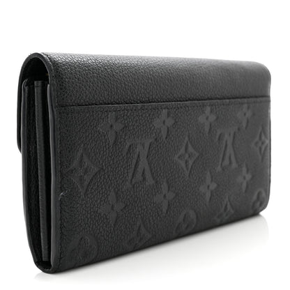 Louis Vuitton LOUIS VUITTON Empreinte Curieuse Wallet Black 3 of 8
