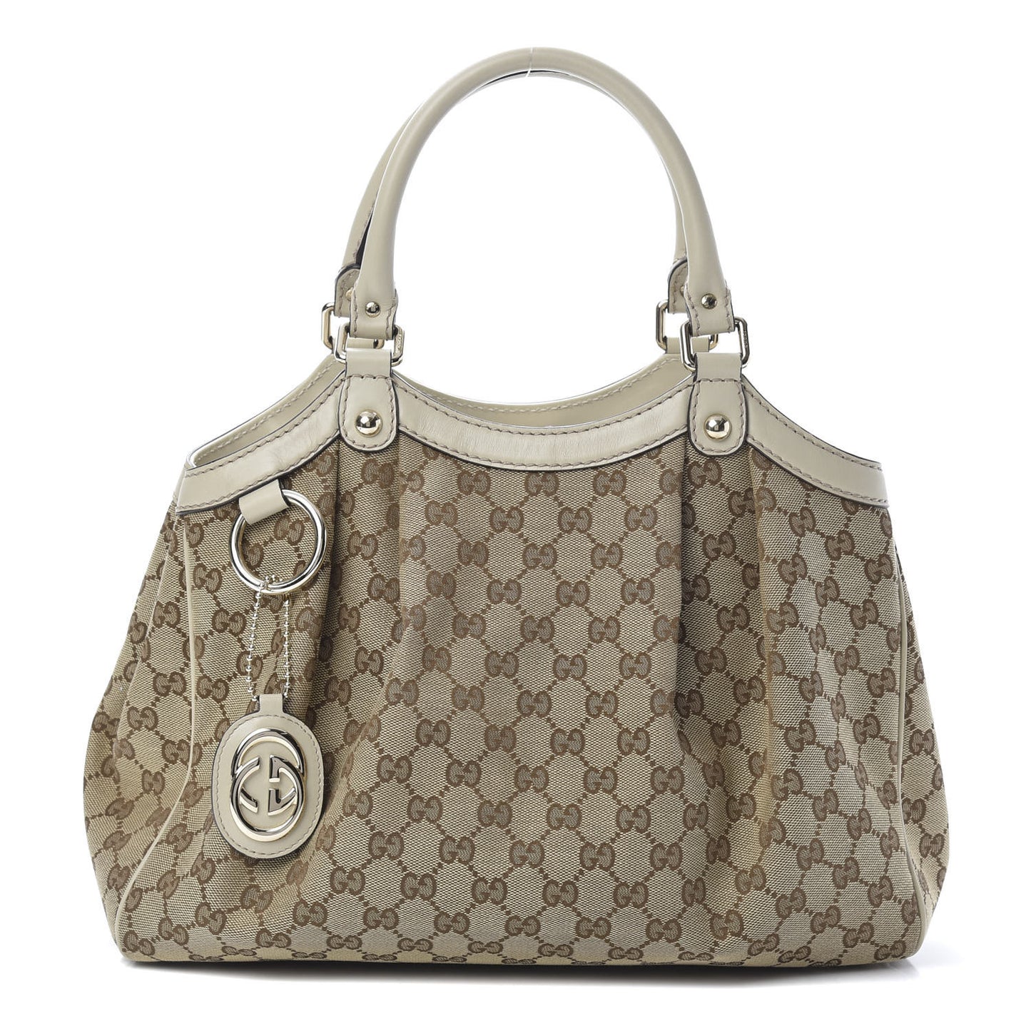 Monogram Medium Sukey Tote Off White