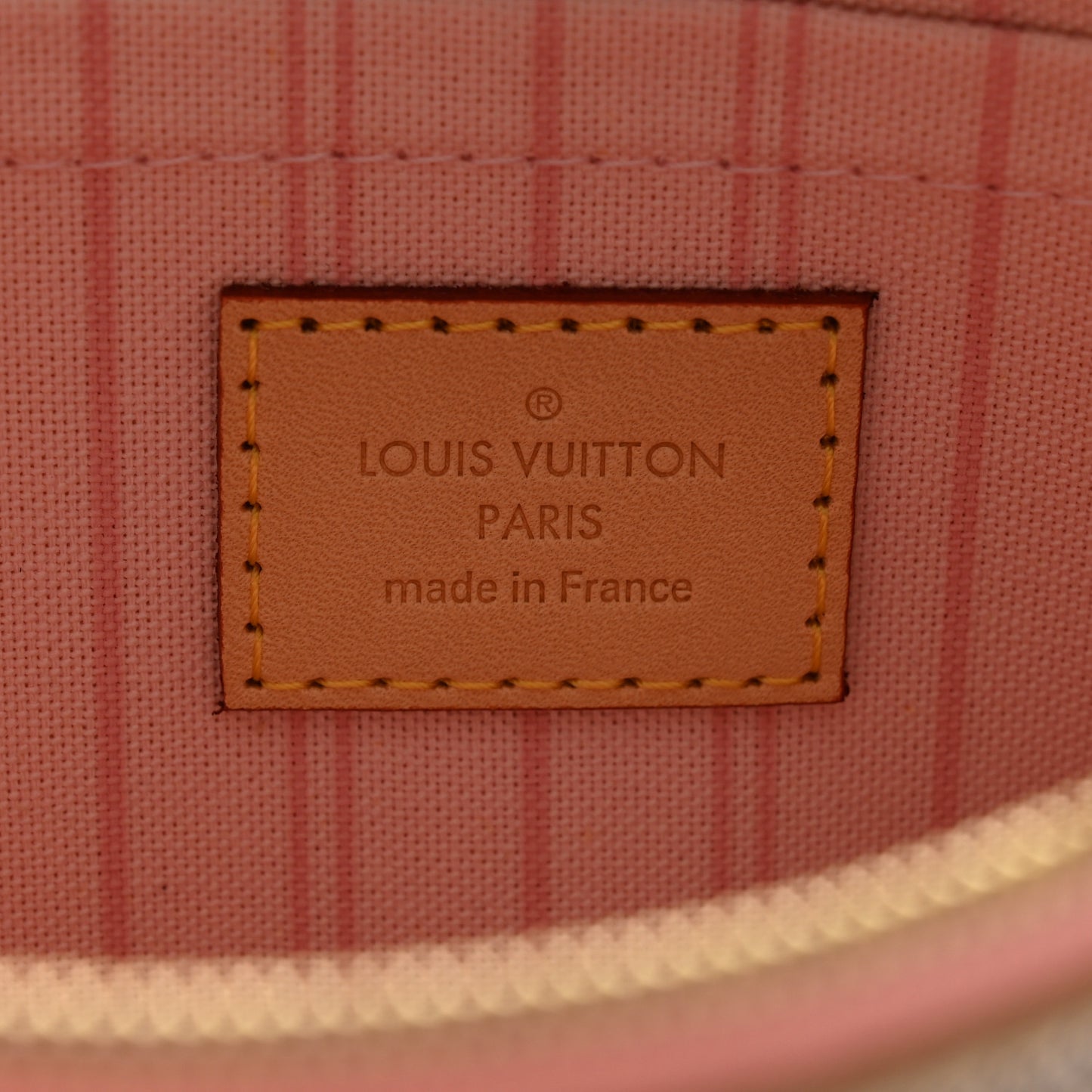 Damier Azur Neverfull MM GM Pochette Rose Ballerine