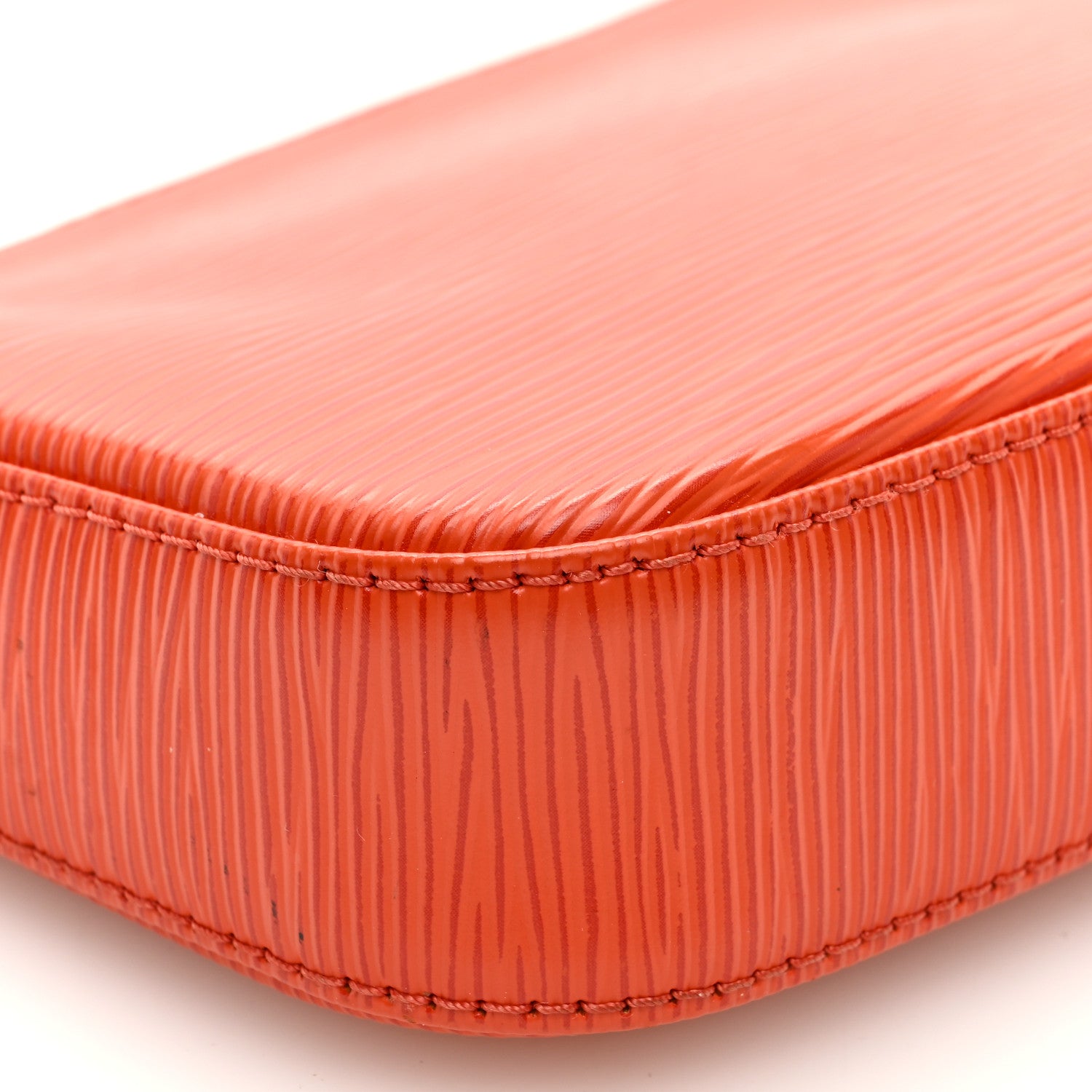 Louis Vuitton Epi Pochette Accessories NM Piment 7 of 8