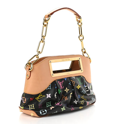 Louis Vuitton Monogram Multicolor Judy PM Black 2 of 8