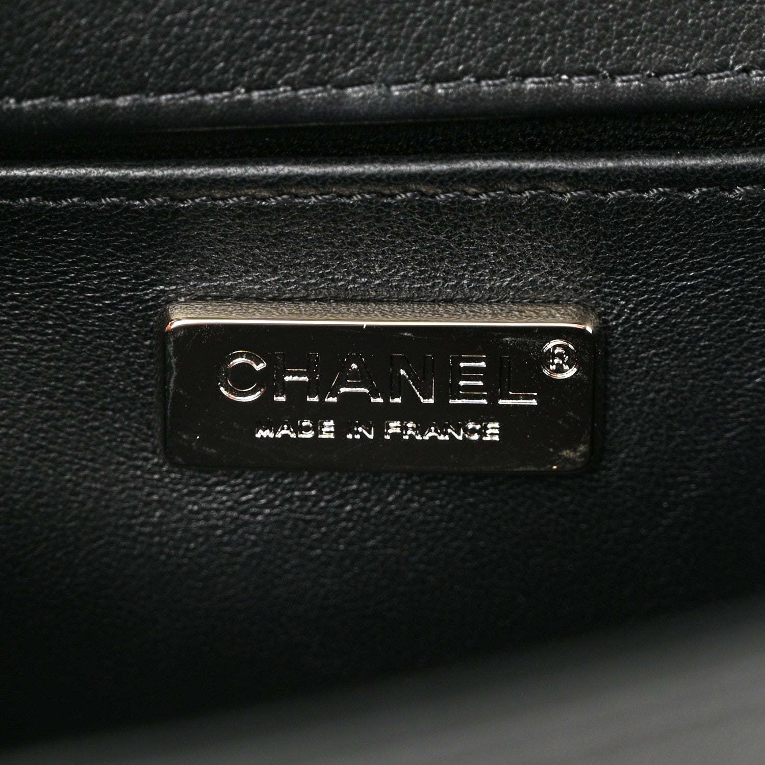Chanel Galuchat Stingray Small Boy Flap Black 6 of 10