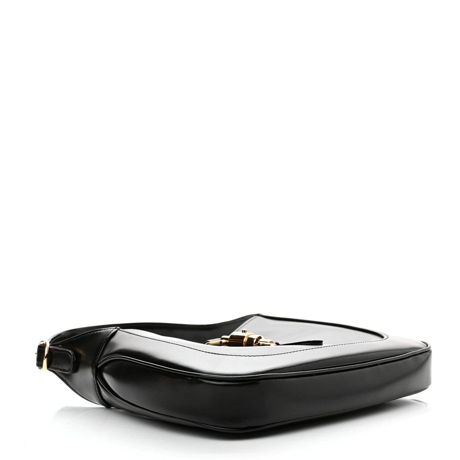 Gucci Boarded Dyana Lux Calfskin Small Jackie 1961 Hobo Black 4 of 10